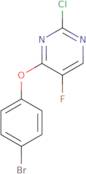 4-(4-Bromophenoxy)-2-chloro-5-fluoropyrimidine