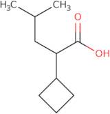 2-Cyclobutyl-4-methylpentanoic acid