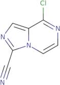 8-Chloroimidazo[1,5-a]pyrazine-3-carbonitrile