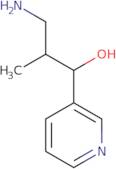 3-Amino-2-methyl-1-pyridin-3-ylpropan-1-ol