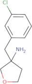 3-[(3-Chlorophenyl)methyl]oxolan-3-amine