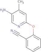 2-[(5-Amino-4-methylpyridin-2-yl)oxy]benzonitrile