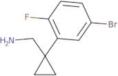 [1-(5-Bromo-2-fluorophenyl)cyclopropyl]methanamine