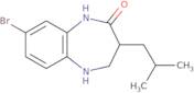 8-Bromo-3-(2-methylpropyl)-2,3,4,5-tetrahydro-1H-1,5-benzodiazepin-2-one