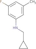 N-(Cyclopropylmethyl)-3-fluoro-5-methylaniline