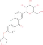 [2-Chloro-5-[(2S,3R,4R,5S,6R)-3,4,5-trihydroxy-6-(hydroxymethyl)oxan-2-yl]phenyl]-[4-[(3S)-oxolan-3-yl]oxyphenyl]methanone