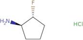 trans-2-Fluorocyclopentan-1-amine HCl ee