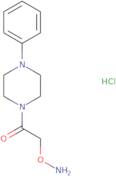 2-(Aminooxy)-1-(4-phenylpiperazino)-1-ethanone