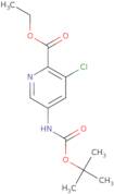 Ethyl 5-(Boc-amino)-3-chloropicolinate