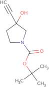 1-boc-3-ethynyl-3-hydroxypyrrolidine