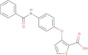 3-[4-(Benzoylamino)phenoxy]-2-thiophenecarboxylic acid