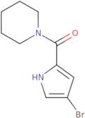 1-(4-Bromo-1H-pyrrole-2-carbonyl)piperidine