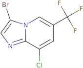 3-Bromo-8-chloro-6-(trifluoromethyl)imidazo[1,2-a]pyridine