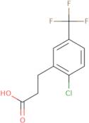 3-[2-Chloro-5-(trifluoromethyl)phenyl]propionic acid