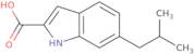 6-(2-Methylpropyl)-1H-indole-2-carboxylic acid