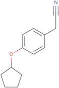 2-[4-(Cyclopentyloxy)phenyl]acetonitrile