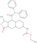 [(1R,3aR,4aR,6R,8aR,9S,9aS)-9-[(Diphenylamino)carbonyl]dodecahydro-1-methyl-3-oxonaphtho[2,3-c]fur…