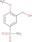 3-(Hydroxymethyl)-4-methoxybenzene-1-sulfonamide