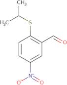 5-Nitro-2-propan-2-ylsulfanylbenzaldehyde