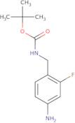 tert-Butyl N-[(4-amino-2-fluorophenyl)methyl]carbamate