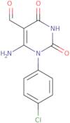 6-Amino-1-(4-chlorophenyl)-2,4-dioxo-1,2,3,4-tetrahydropyrimidine-5-carbaldehyde