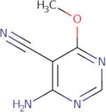 4-Amino-6-methoxypyrimidine-5-carbonitrile