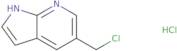 5-Chloromethyl-1H-pyrrolo[2,3-b]pyridine hydrochloride