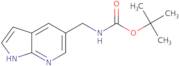 (1H-Pyrrolo[2,3-b]pyridin-5-ylmethyl)-carbamic acid tert-butyl ester