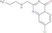 7-Chloro-2-[(propylamino)methyl]-3,4-dihydroquinazolin-4-one