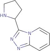 2-{[1,2,4]Triazolo[4,3-a]pyridin-3-yl}pyrrolidine