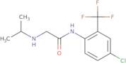 N-[4-Chloro-2-(trifluoromethyl)phenyl]-2-[(propan-2-yl)amino]acetamide