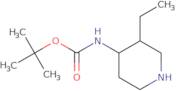 tert-Butyl N-(3-ethylpiperidin-4-yl)carbamate