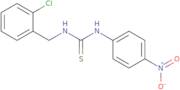 1-(2-chlorophenyl)methyl)-3-(4-nitrophenyl)thiourea