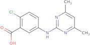 2-Chloro-5-((4,6-dimethylpyrimidin-2-yl)amino)benzoic acid