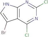 5-Bromo-2,4-dichloro-7H-pyrrolo[2,3-d]pyrimidine