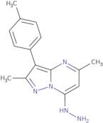 7-Hydrazino-2,5-dimethyl-3-(4-methylphenyl)pyrazolo[1,5-a]pyrimidine