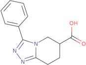 3-Phenyl-5H,6H,7H,8H-[1,2,4]triazolo[4,3-a]pyridine-6-carboxylic acid