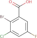 2-Bromo-3-chloro-5-fluorobenzoic acid