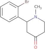 2-(2-Bromophenyl)-1-methylpiperidin-4-one
