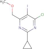 4-Chloro-2-cyclopropyl-5-iodo-6-(methoxymethyl)pyrimidine