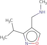 Methyl({[3-(propan-2-yl)-1,2-oxazol-4-yl]methyl})amine