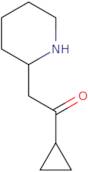 1-Cyclopropyl-2-(piperidin-2-yl)ethan-1-one