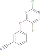 3-[(2-Chloro-5-fluoropyrimidin-4-yl)oxy]benzonitrile