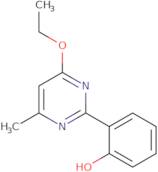 2-(4-Ethoxy-6-methyl-2-pyrimidinyl)phenol