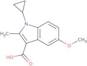 1-Cyclopropyl-5-methoxy-2-methyl-1H-indole-3-carboxylic acid