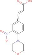 3-(4-Morpholin-4-yl-3-nitrophenyl)acrylic acid