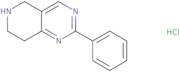 2-Phenyl-5H,6H,7H,8H-pyrido[4,3-d]pyrimidine hydrochloride