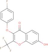 3-(4-Fluorophenoxy)-7-hydroxy-2-(trifluoromethyl)-4H-chromen-4-one