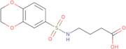 4-(2,3-Dihydro-benzo[1,4]dioxine-6-sulfonylamino)-butyric acid