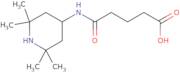 5-Oxo-5-[(2,2,6,6-tetramethylpiperidin-4-yl)amino]pentanoic acid